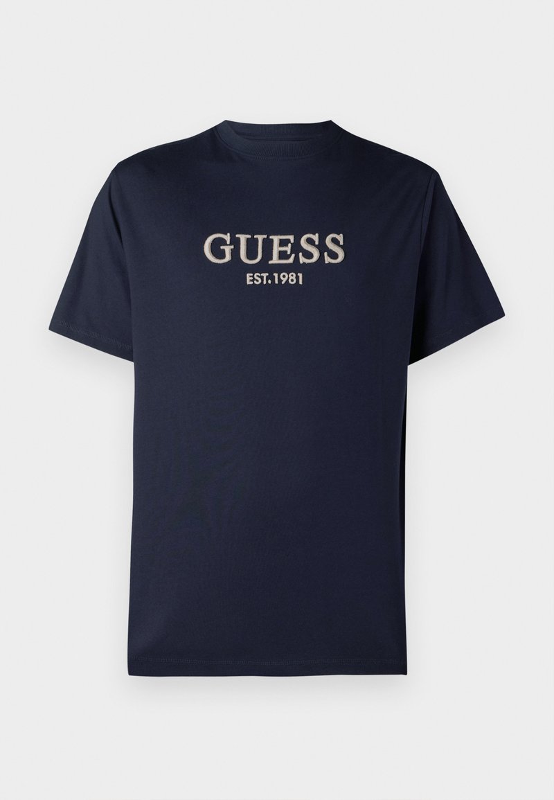 Guess T-shirt print donkerblauw