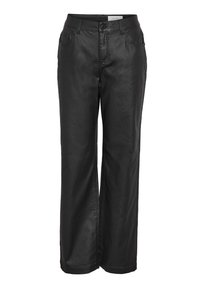 NMYOLANDA WIDE LEG BOX  - Wide leg - black