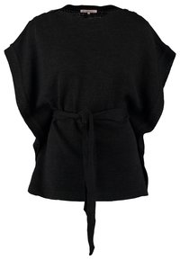 Anna Field Poncho - black