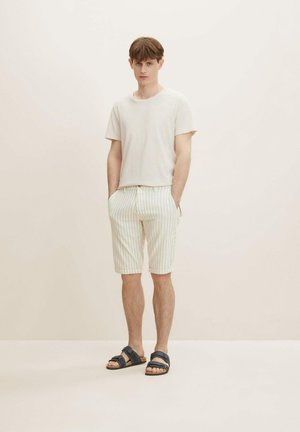 Shorts - off white structured stripe