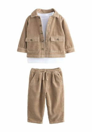 REGULAR FIT SET - Broek - ecru