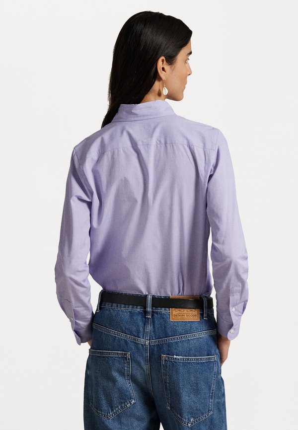 STRETCH SLIM FIT COTTON SHIRT - Button-down blouse - medium purple4