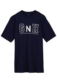 GANT Camiseta estampada - dark blue