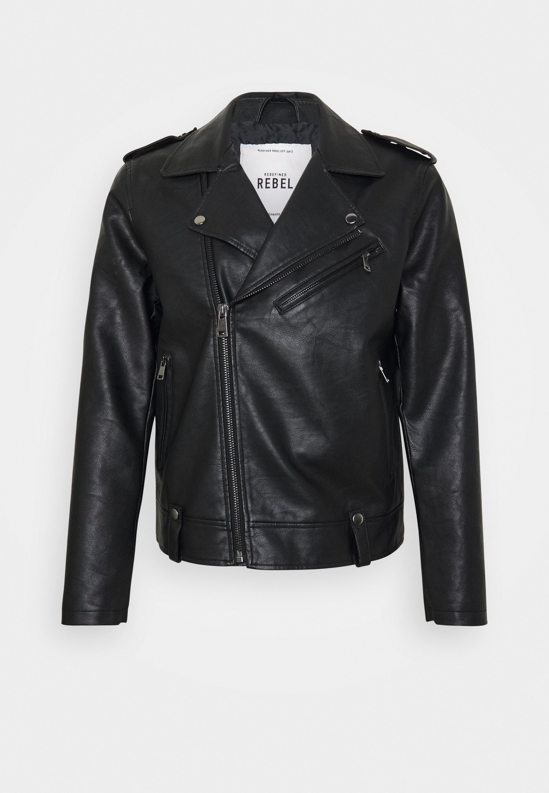 Redefined Rebel RAUL JACKET Imitert skinnjakke black Redefined Rebel RAFAEL JACKET Imitert skinnjakke black