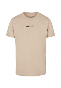 BECOME THE CHANGE TEE - Tričko s potlačou - sand