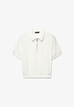 Calliope, T-SHIRT TINTA UNITA - Polo shirt - bianco lana