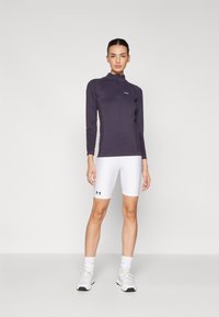 Under Armour AUTHENTICS SHORT - Tajice - white/black