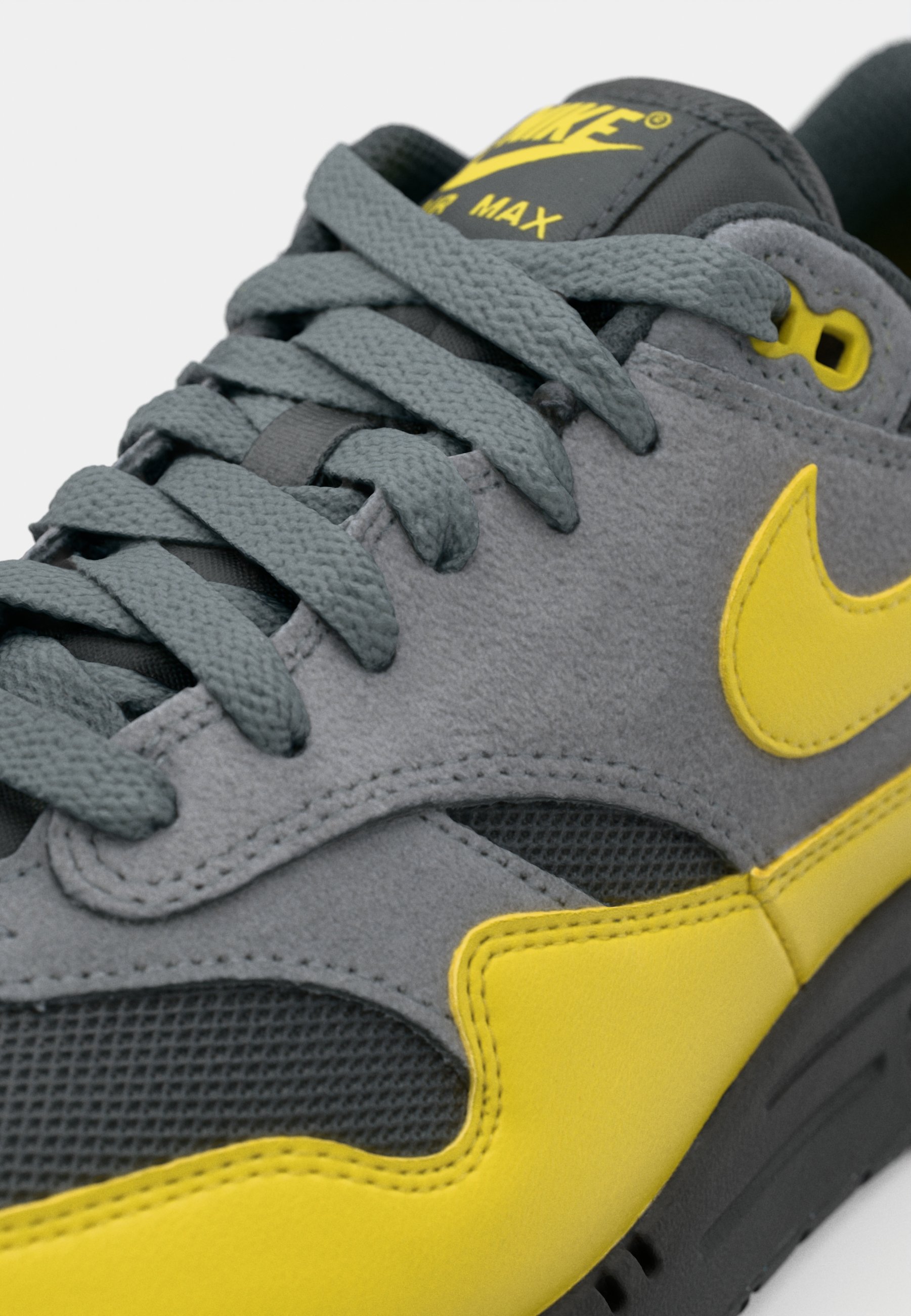 Nike Sportswear AIR MAX 1 - Sapatilhas - anthracite/bright citron