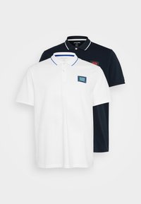 JJHUDSON 2 PACK - Polo - white/sky captain