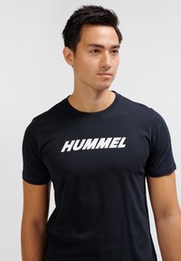 Hummel ELEMENTAL LOGO TEE - T-shirts print - black
