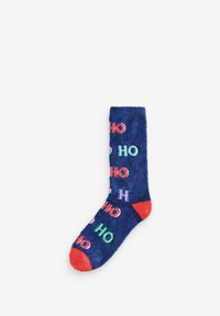 Next 2 PACK - COSY CHRISTMAS BED - Zeķes - red navy