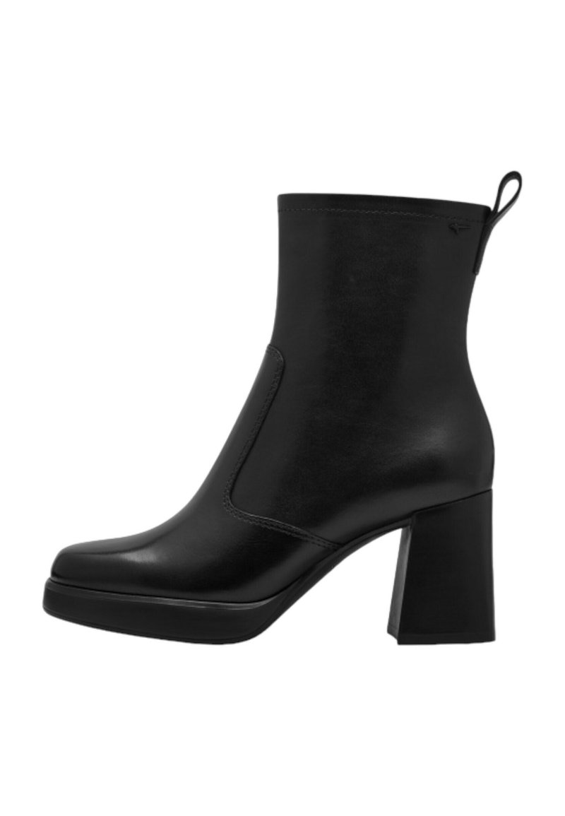 Tamaris Botines con plataforma - black