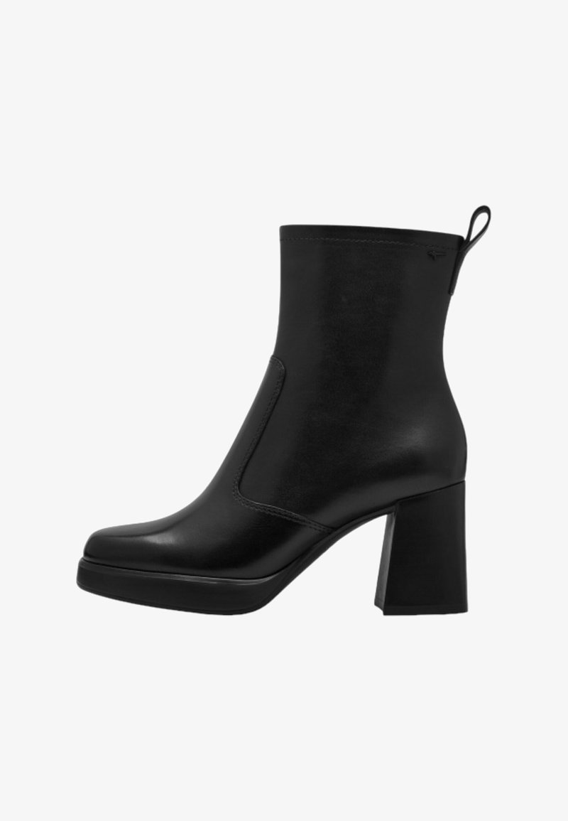 Tamaris Botines con plataforma - black