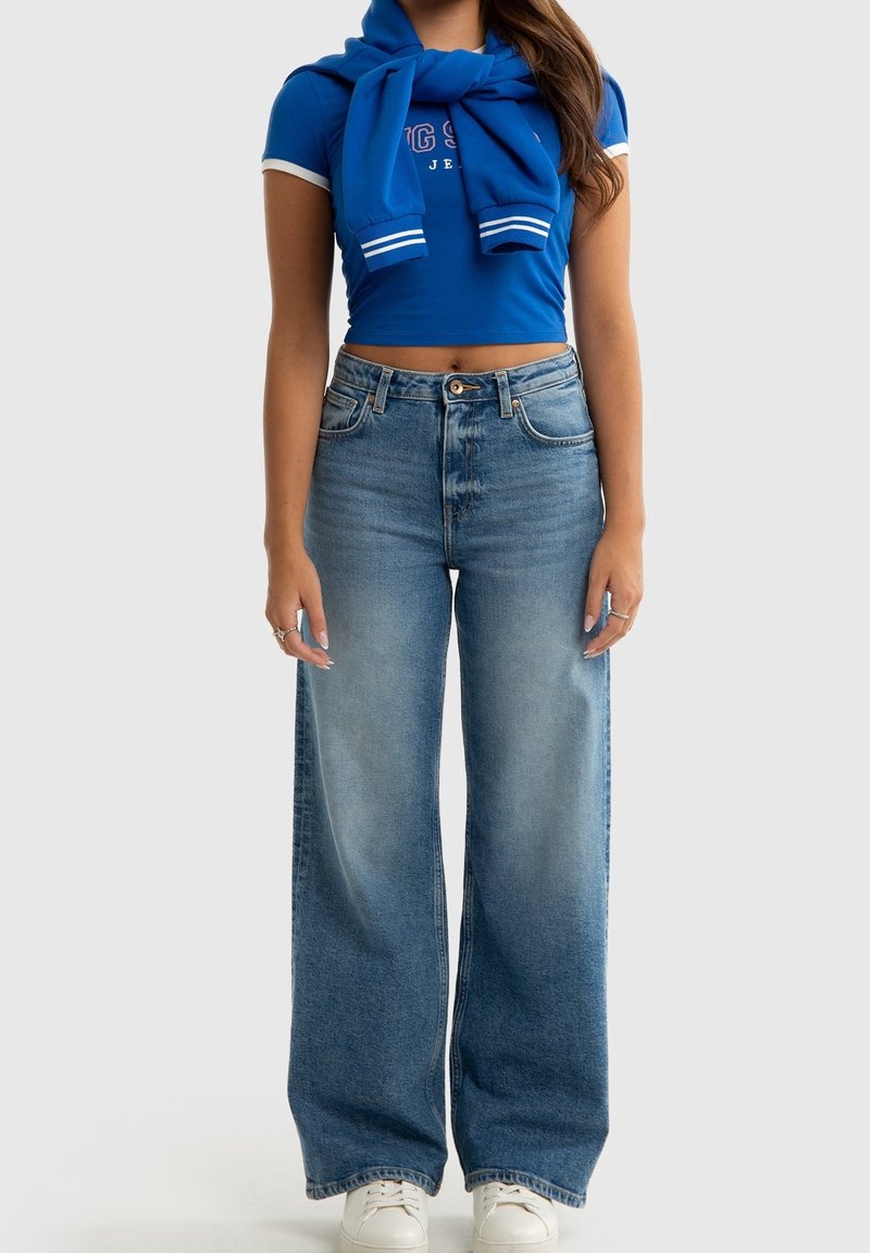 Big Star NATALIE - Relaxed fit -farkut - blau