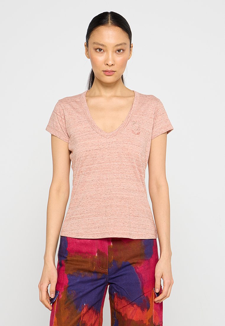 Boss T-shirt basic roze