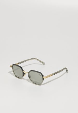 ZEGNA Sunglasses - shiny light green /smoke mirror