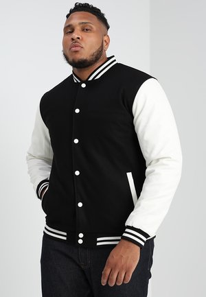 OLDSCHOOL COLLEGE JACKET  - Leichte Jacke - black/white