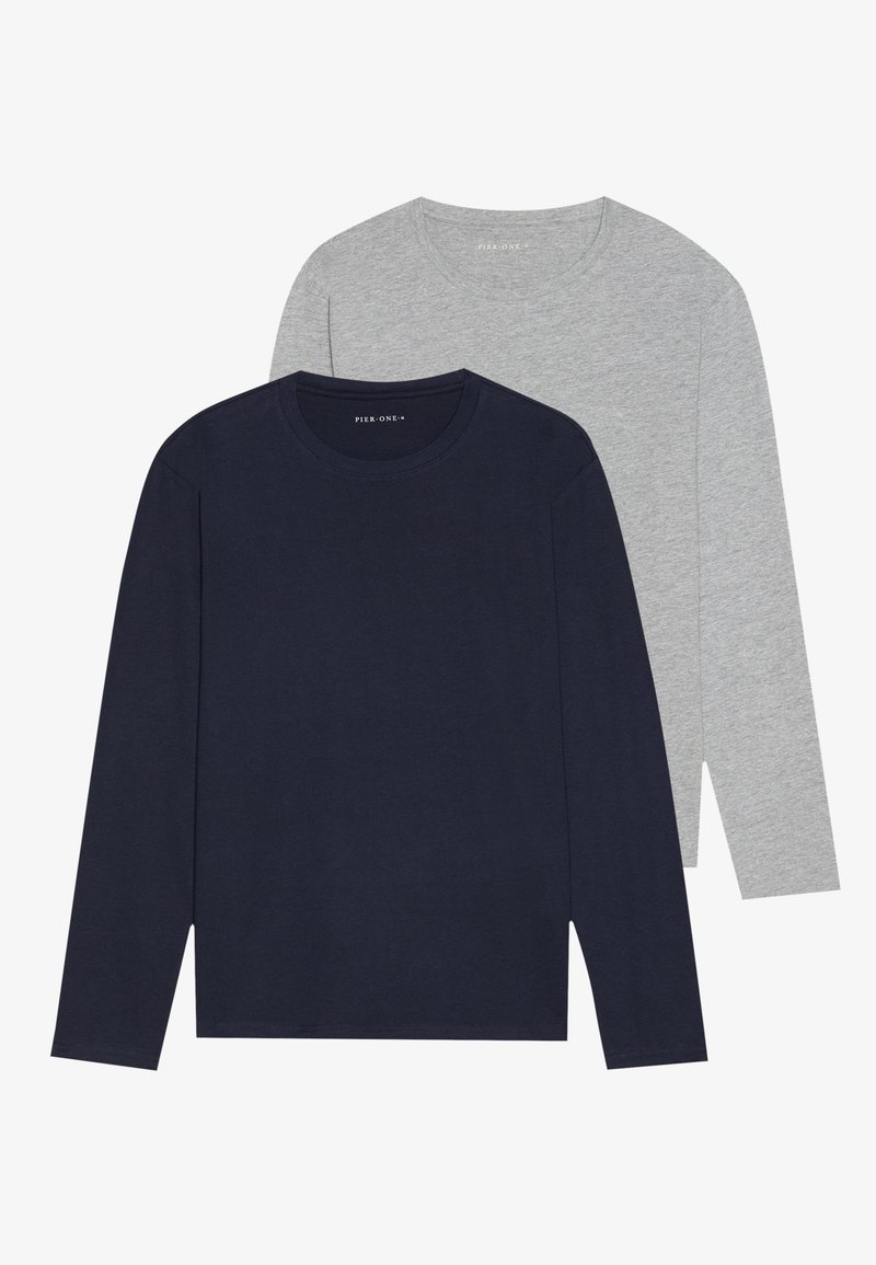Pier One Longsleeve donkerblauw Pier One Longsleeve donkerblauw