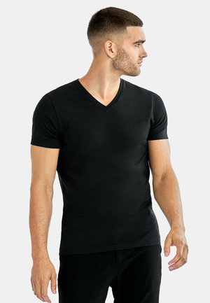 2 PACK  - Basic T-shirt - black