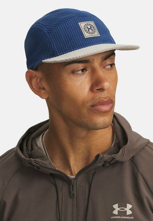 Under Armour, ESSENTIAL CORDUROY - Nokkmüts - blackout navy