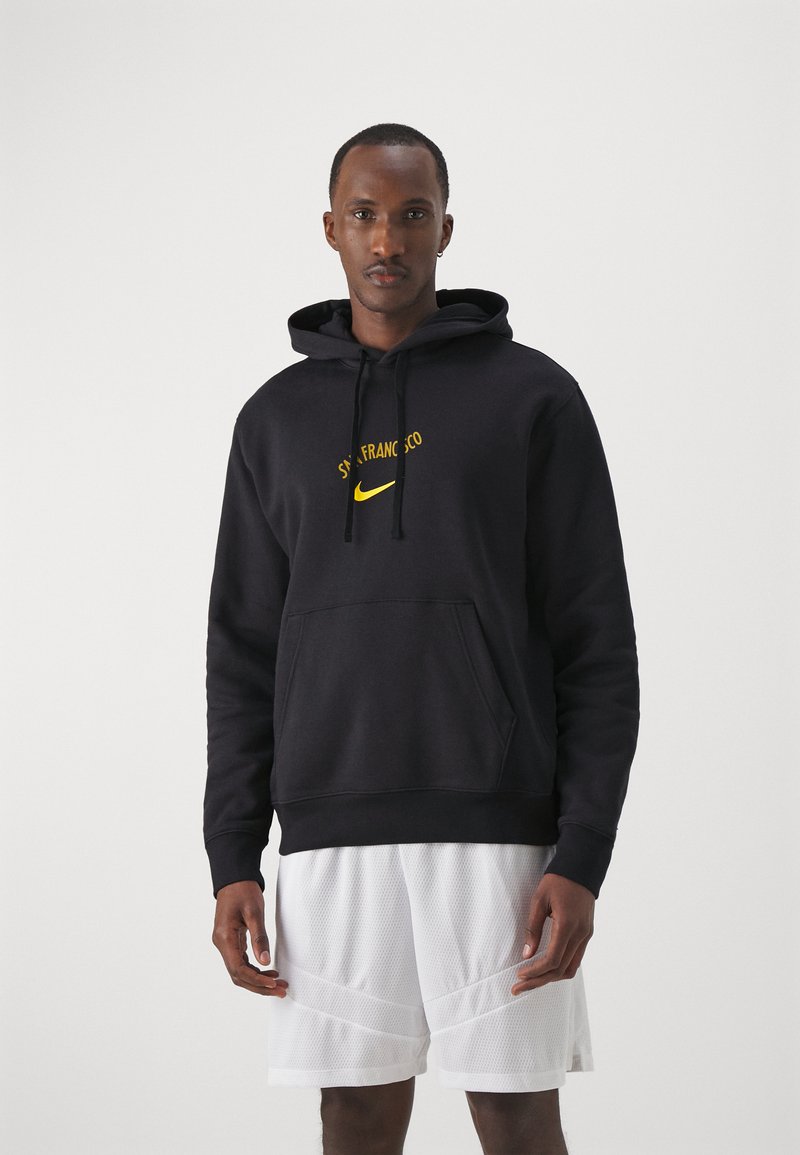 Nike Performance - NBA GOLDEN STATE WARRIORS CITY EDITION HOODIE - Club wear - black, Enlarge