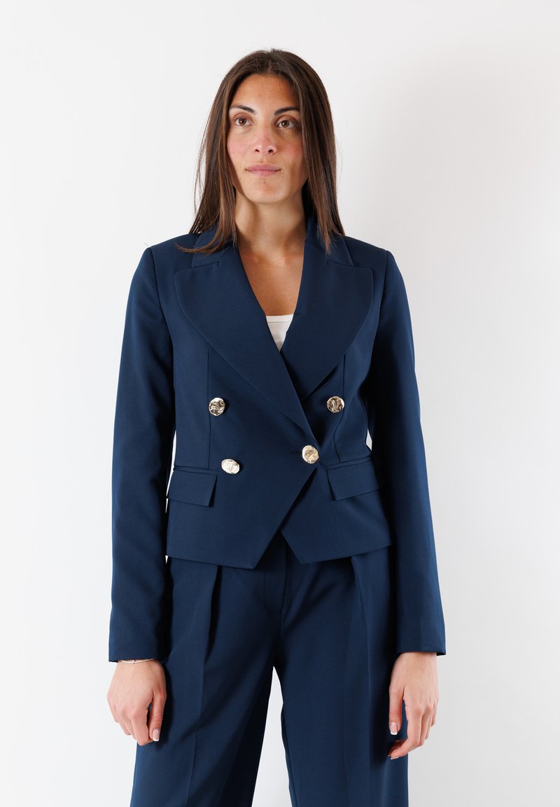 MESANGE DOPPIO PETTO - Blazer - blu