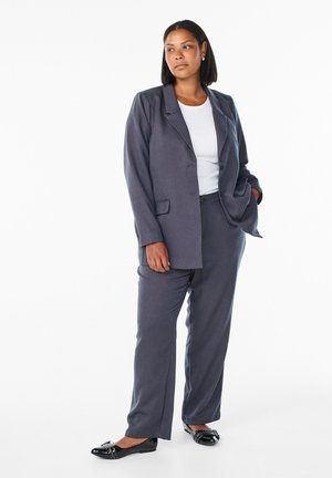KLASSISCHEN LOOK - Pantaloni - dark grey