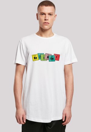 BIG BANG THEORY BAZINGA ELEMENTS - Print T-shirt - white