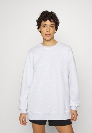 OVERSIZED CREW - Sweatshirt - cloudy grey marle