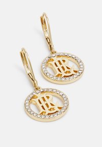 Lauren Ralph Lauren PAVE LOGO DROP - Auskari - gold-coloured