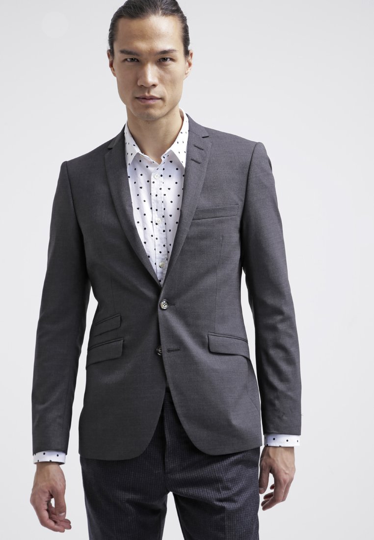 NEDVIN Dressjakke dark gray NEDVIN Dressjakke dark gray