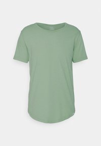 SHAPED TEE - Paprasti marškinėliai - olive/light green