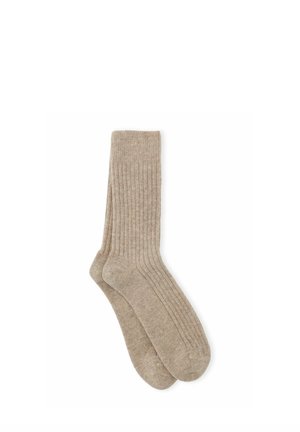 COZY - Chaussettes - taupe melange