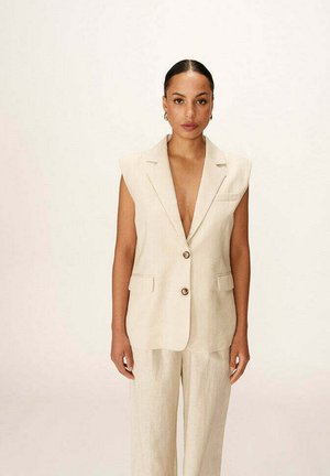 PIETRO - Veste sans manches - beige