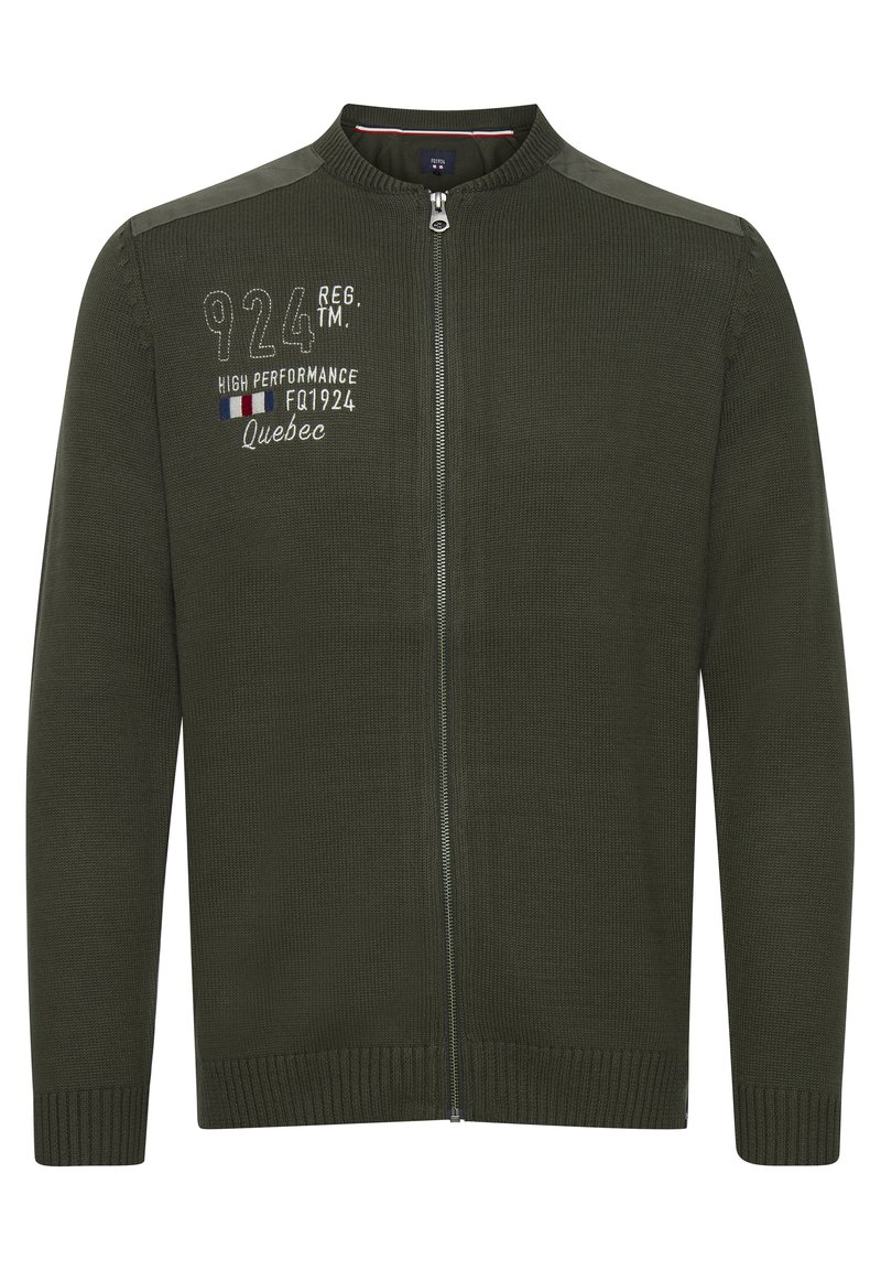 Herren Strickjacken | FQ1924 FQERLAND Strickjacke grey denim - CK43222 Herren Strickjacken | FQ1924 FQERLAND Strickjacke grey denim - CK43222