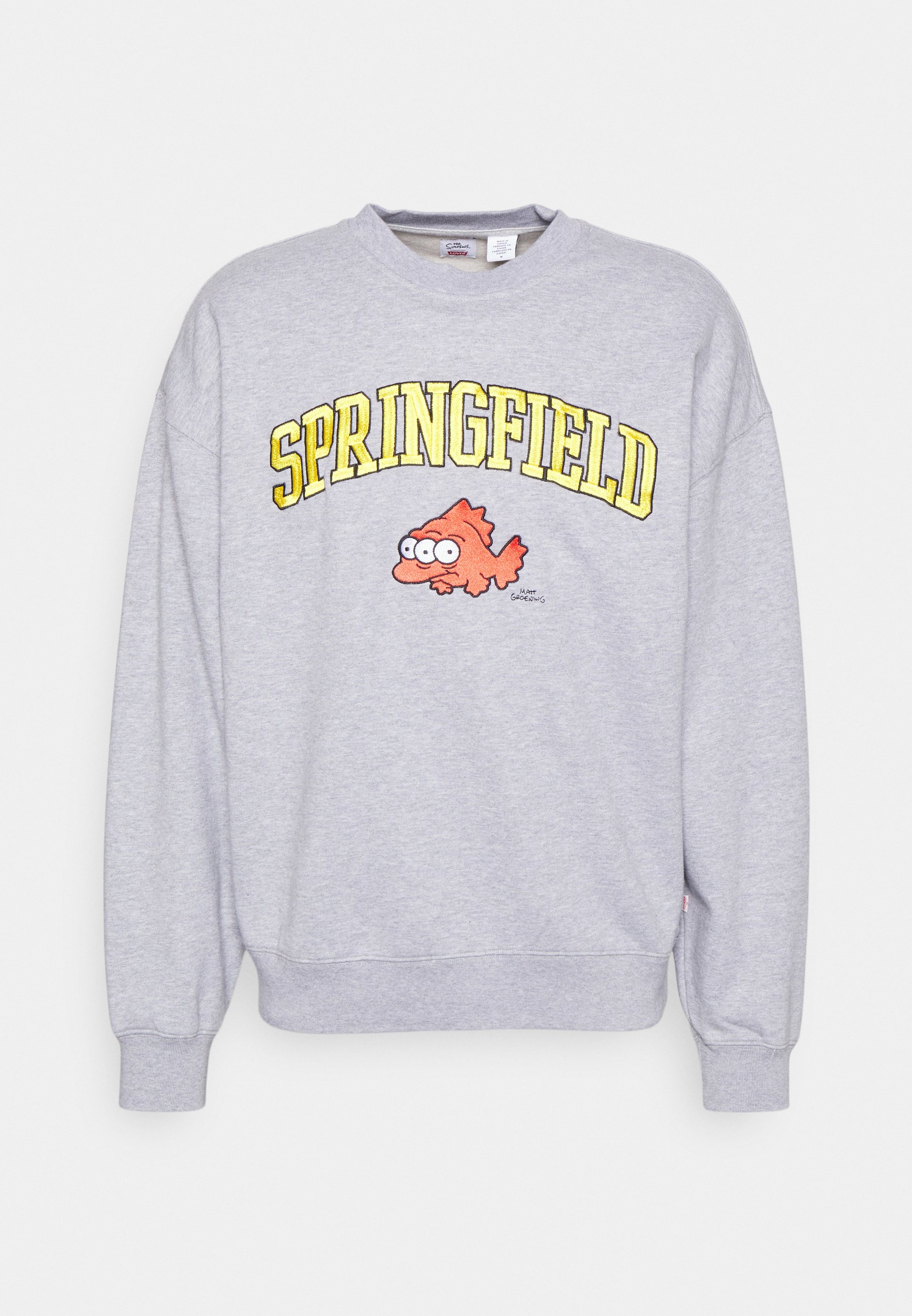 Levi's® LEVI'S® X THE SIMPSONS™ - Sudadera - starstruck heather grey/gris  jaspeado - Zalando.es