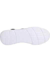Weiße Sneaker-Sohle aus strukturiertem Gummi mit einem Rautenmuster und horizontalen Rillen für Traktion. Langlebiges und flexibles Design.