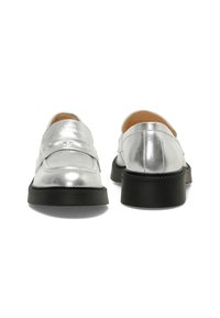 Nine West LOAFER LUNLER2 - Jalga libistatavad jalanõud - silver
