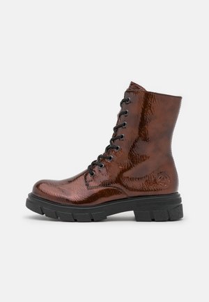 Plateaustiefelette - brown