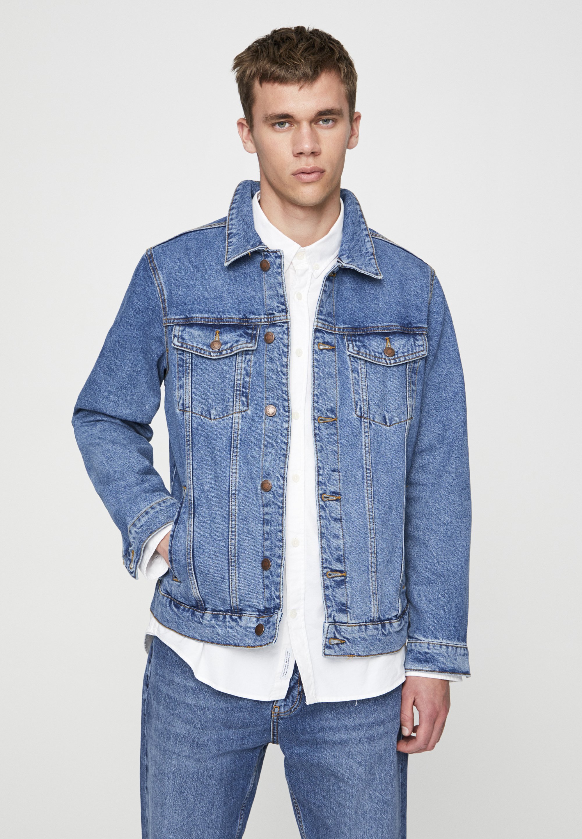 Jeans Pull And Bear Giacca A Vento Pull&Bear Giacca Di Mezza