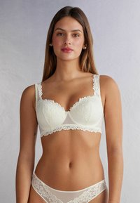 Intimissimi - SOFIA IN PRETTY FLOWERS - Bygel-bh - elfenbein powder white Miniatyrbild 1