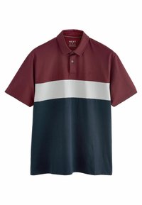 CHEST BLOCK STANDARD - Bluză polo - burgundy red navy