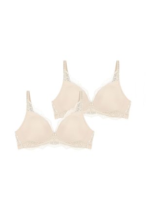 AMOURETTE CHARM 2-PACK - Soutien-gorge triangle - creamy dream
