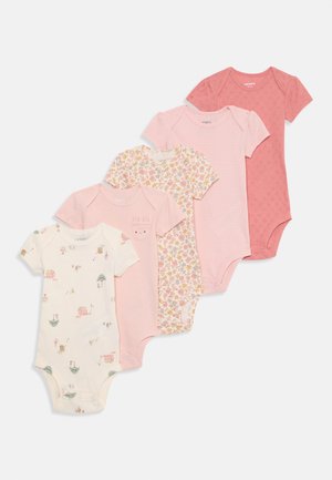 BODYSUITS 5 PACK - Bodi - off white/light pink/berry