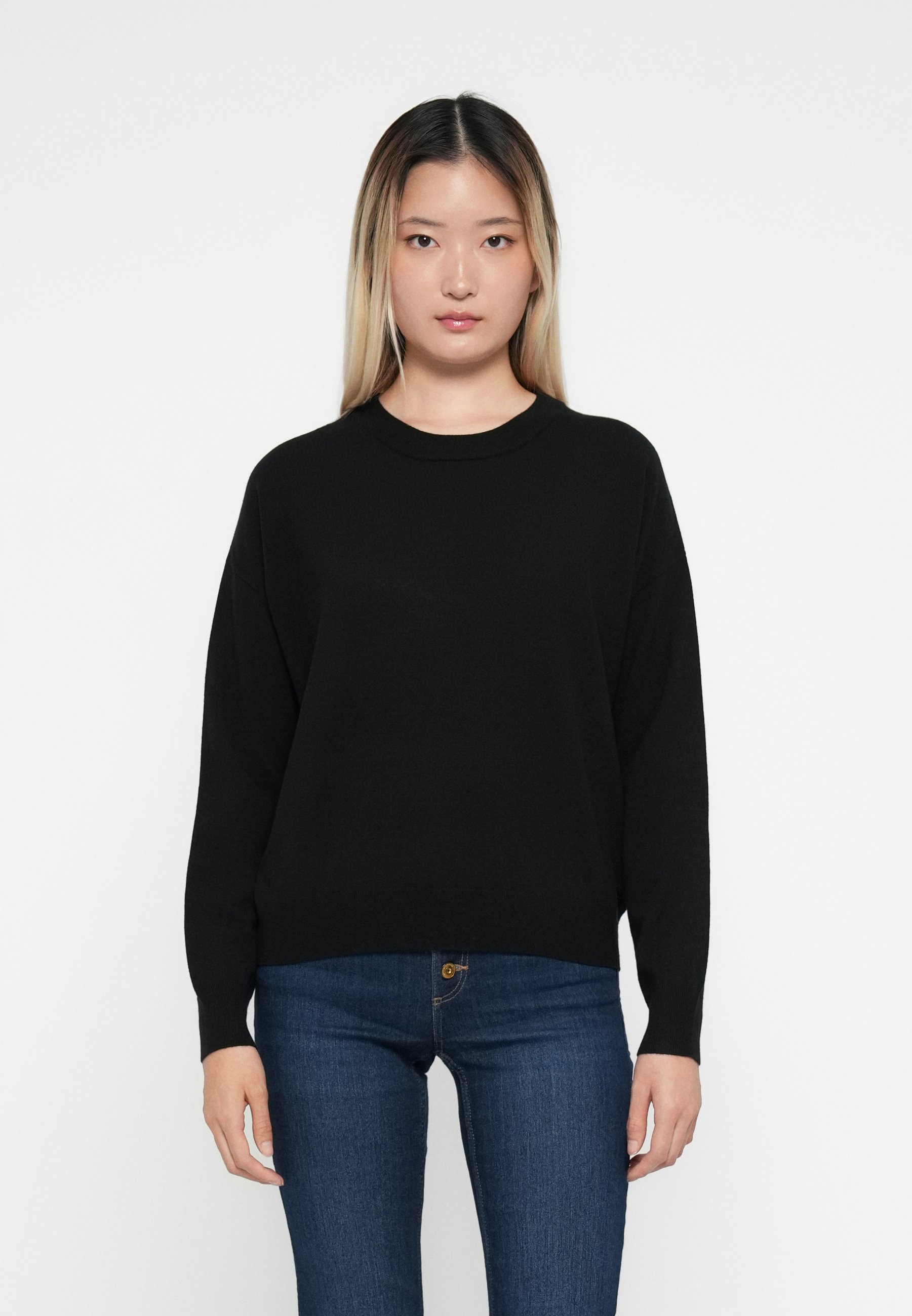 Replay CREW NECK Jumper black Zalando