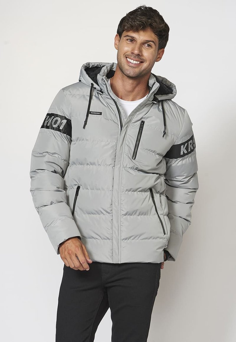 Koroshi CHAQUETA HOMBRE - Veste d'hiver - gris perla