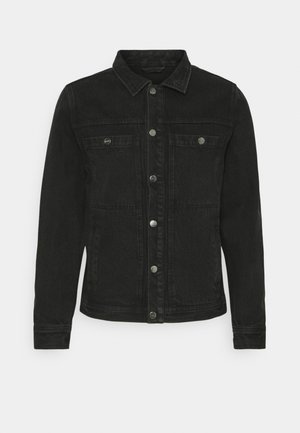 DETROITJACKET UNISEX - Džínová bunda - washed black