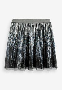 Next SEQUIN - Jupe trapèze - black