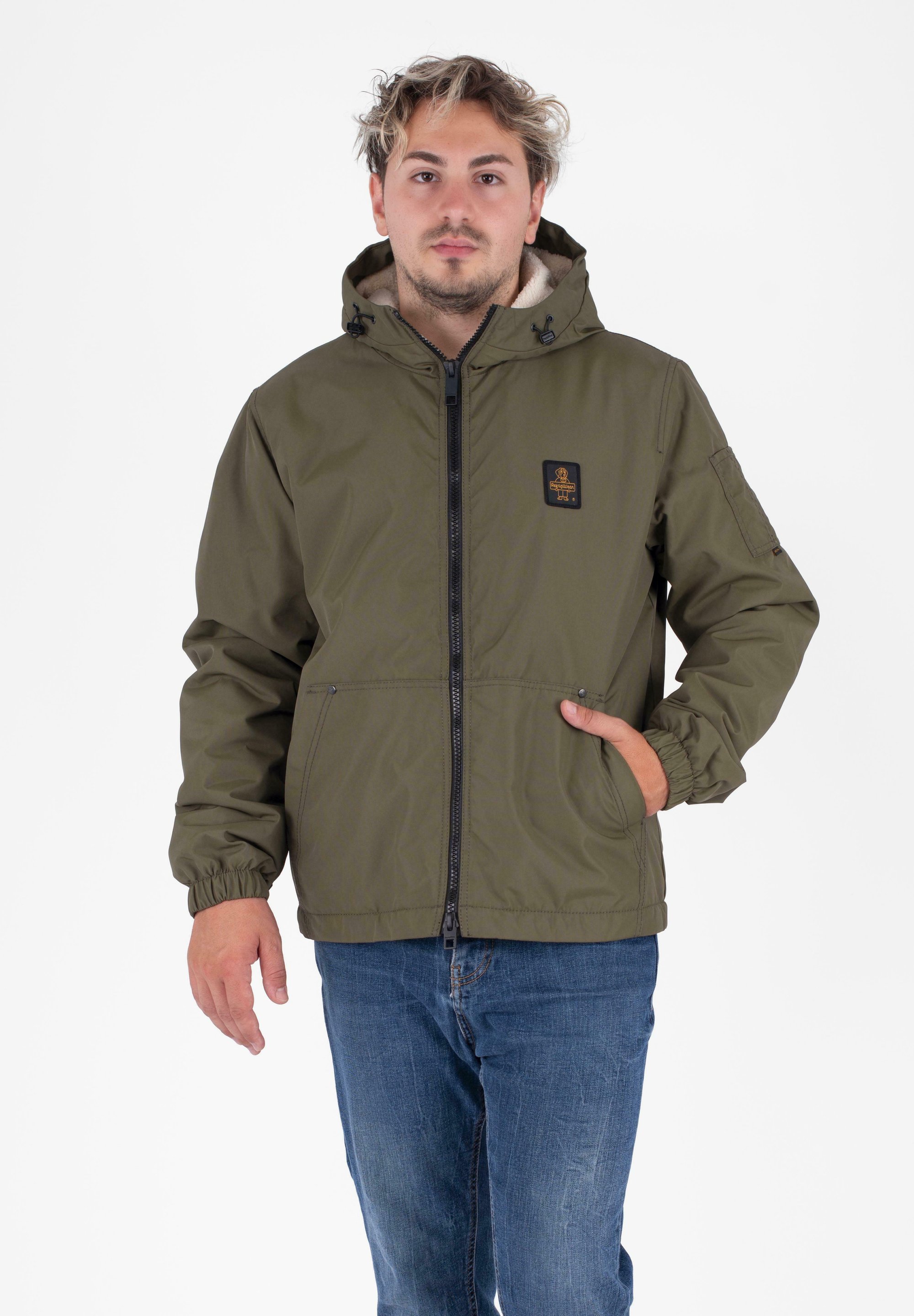 Refrigiwear Giacca da mezza stagione verde