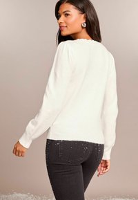 Lipsy CHRITMAS SLOGAN CREW NECK- REGULAR FIT - Džemper - nutcracker